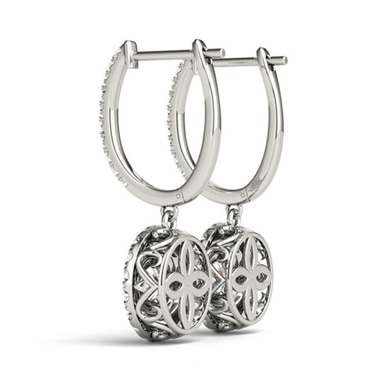 Pendientes Eternity Cravejados con Circonita